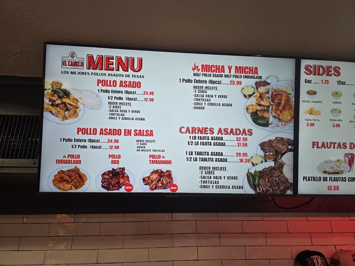 Pollos Asados El Canelo Stockyards Menu-3